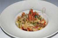 CHICKEN AND PRAWN PILAF