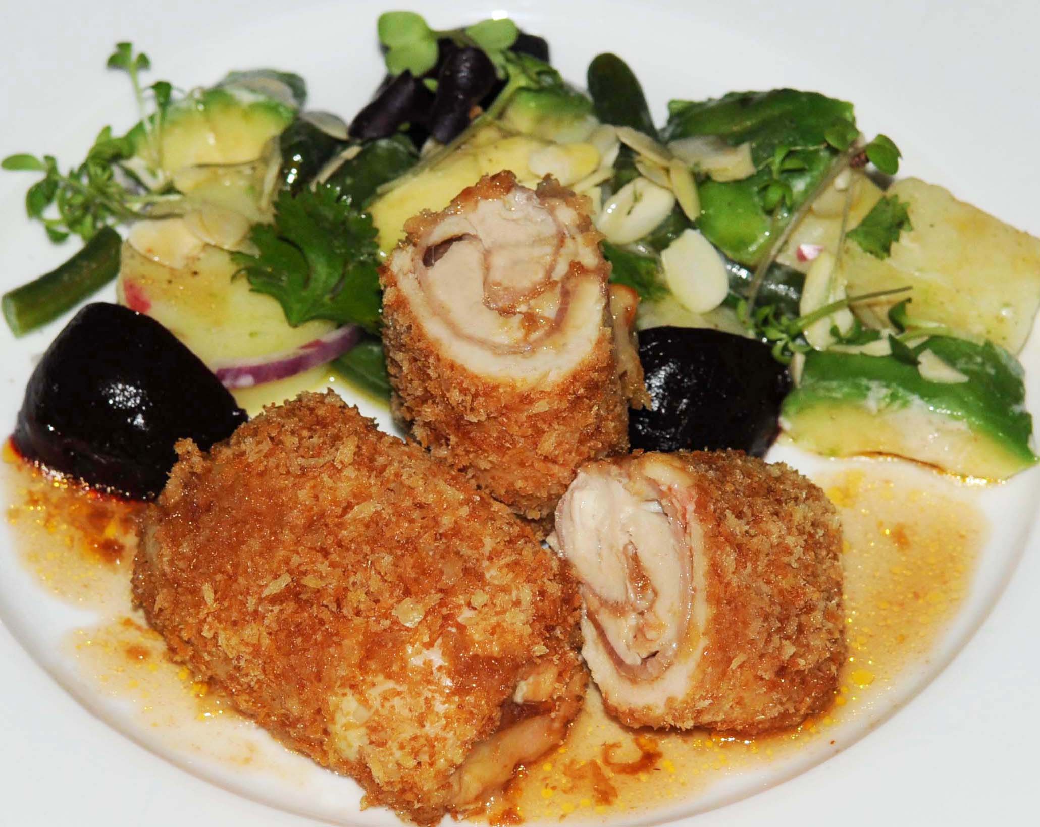 TERYAKI CHICKEN CORDON BLEU